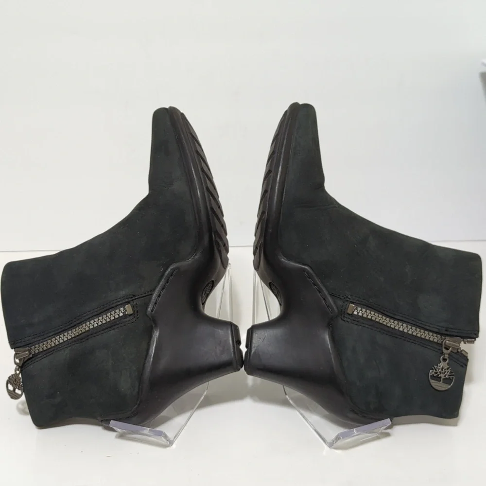 Timberland Baychester leather ankle booties woman's size 6.5M - Picture 6 of 16